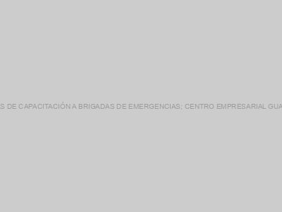 Protegido: CONSTANCIAS DE CAPACITACIÓN A BRIGADAS DE EMERGENCIAS; CENTRO EMPRESARIAL GUADALAJARA S.A. DE C.V.